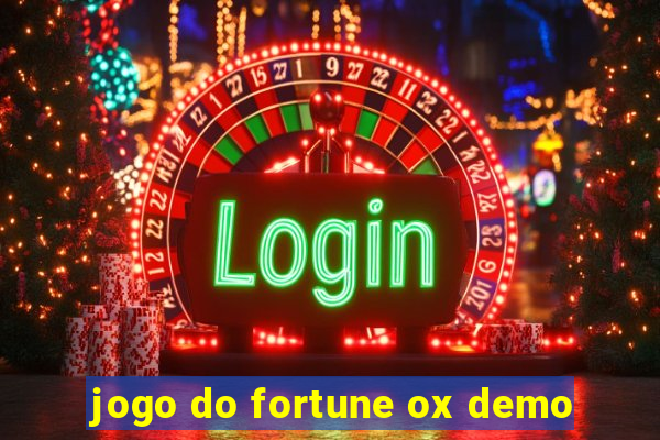 jogo do fortune ox demo